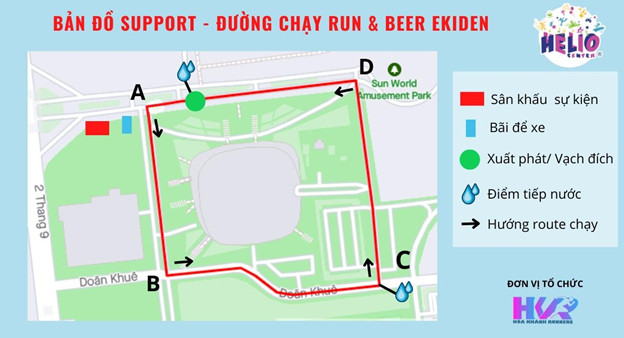Run and beer ekiden - giải thi chạy tiếp sức Đà Nẵng