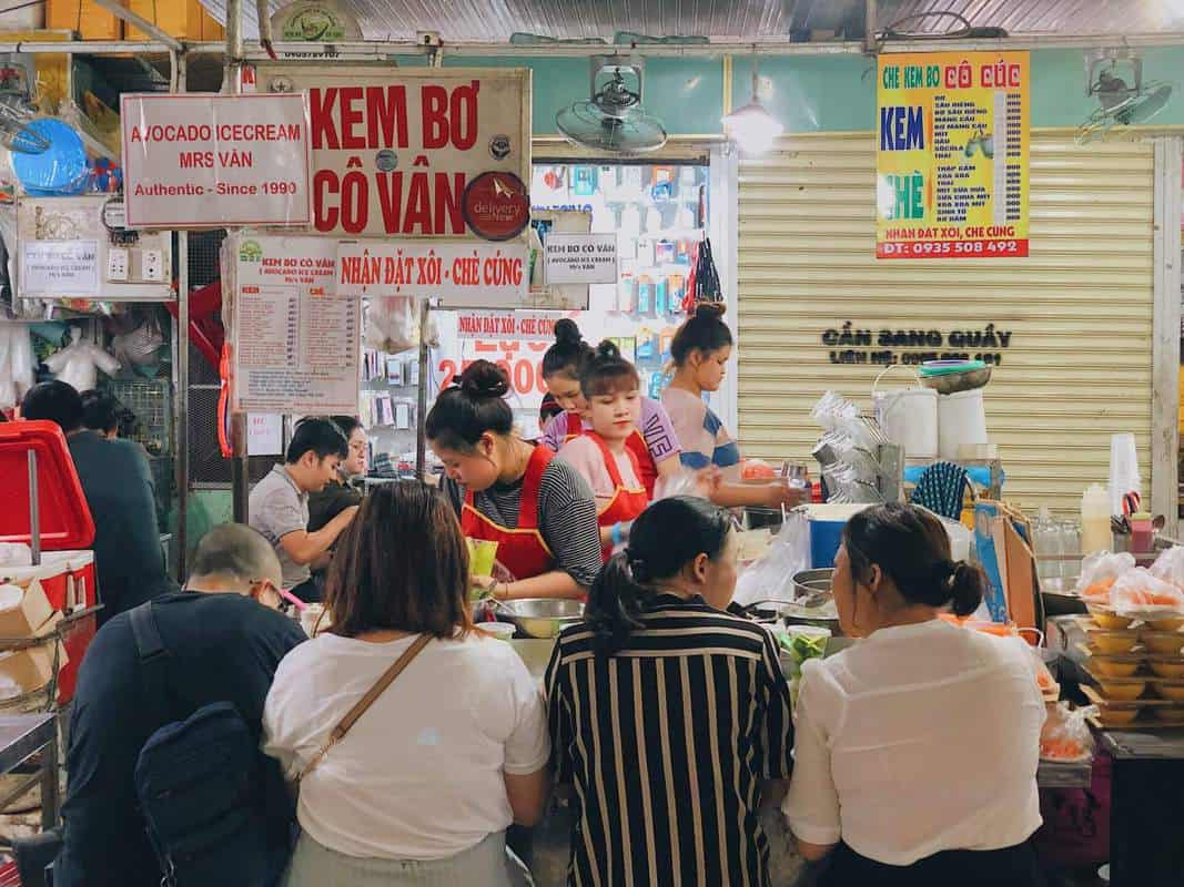 chợ bán đồ ăn vặt ở Đà Nẵng