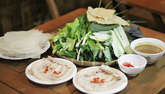 Quán bánh tráng thịt heo Đà Nẵng 